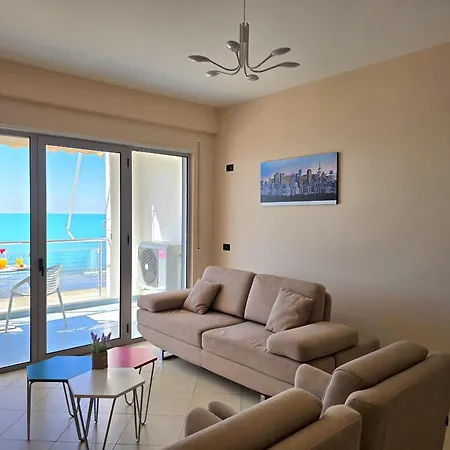 Brisa Del Mar Beachfront Apartments Durres Exterior photo